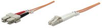 Intellinet Fiber Optic Patch Cable, Duplex, Multimode - W128809022