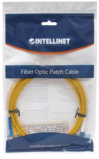 Intellinet Fiber Optic Patch Cable, Duplex, Single-Mode - W128809289