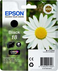 Epson Ink Black No.18 Pages 750 - W128809414