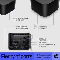 HP Thunderbolt Dock 280W G4 Dock w/Combo Cable - W126975952