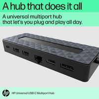 HP Universal USB-C Multiport Hub No AC Adapter - W127067328
