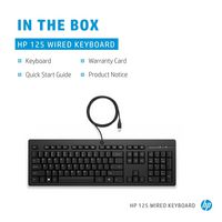HP 125 Wired Keyboard - W126823548
