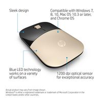 HP Z3700 Gold Wireless Mouse - W124979519