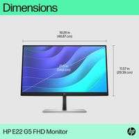 HP E22 G5 21.5IN FHD 1920X1080 - W128229792