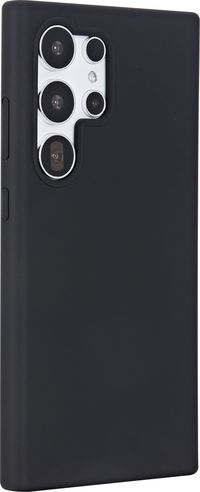 eSTUFF Samsung S24 Ultra INFINITE RIGA Silicone Cover -  Black - 100% recycled Silicone - W128802251