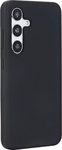 eSTUFF Samsung S24 INFINITE RIGA Silicone Cover -  Black - 100% recycled Silicone - W128802250