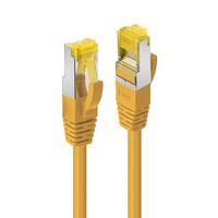 Lindy 1m RJ45 S/FTP LSZH Network Cable, Yellow - W128457389