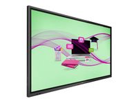 Philips 65” E-Line, UHD, Android 10, HEIR 20 points, USB-C, failover, 2x passive stylus, Interact - W128814713