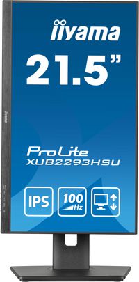 iiyama ProLite XUB2293HSU-B6 écran plat de PC 53,3 cm (21") 1920 x 1080 pixels Full HD LED Noir - W128818314