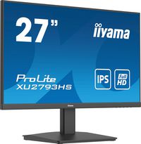 iiyama 27" ETE IPS, Eye Comfort/Safe 2.0, 1920x1080@100Hz, 250cd/m², Speakers, HDMI, DP, 1ms (MPRT), FreeSync - W128818322