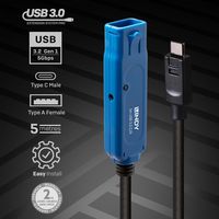Lindy 5m USB 3.2 Gen 1 C/A Active Extension Pro - W128794103