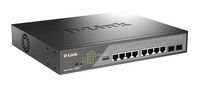 D-Link 10-Port Gigabit Ethernet PoE+ Surveillance Switch - W128558003
