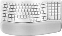Logitech Wave Keys keyboard RF Wireless + Bluetooth QWERTZ German White - W128821278