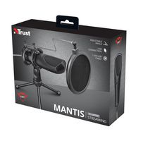 Trust Gxt 232 Mantis Black Pc Microphone - W128442815