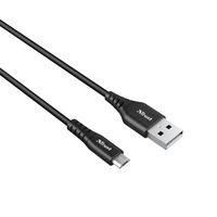 Trust Usb Cable 1 M Usb 2.0 Usb A Micro-Usb A Black - W128427030