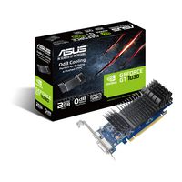 Asus NVIDIA GeForce GT 1030, GDDR5 2GB, 1920 x 1200, HDMI, DVI, HDCP, PCI Express 3.0 - W124638558