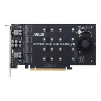 Asus PCIe 3.0 x16, 4x M.2, 128 Gb/s - W125506598