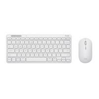 Trust Lyra Keyboard Mouse Included Rf Wireless + Bluetooth Qwerty Us English White - W128780411