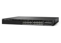 Cisco Catalyst 3650-24TS-L, Standalone, 1U, 24 x 10/100/1000 Ethernet, 4x1G Uplink ports, DRAM 4GB, Flash 2GB, 250W, LAN Base - W124478747