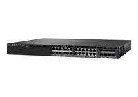 Cisco Catalyst 3650-24TD-L, Standalone, 1U, 24 x 10/100/1000 Ethernet, 2x10G Uplink ports, DRAM 4GB, Flash 2GB, 250W, LAN Base - W124778610
