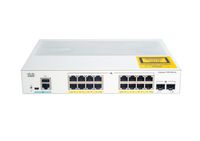 Cisco Managed Gigabit Ethernet enterprise-class Layer 2 switch, 16x 10/100/1000 Ethernet PoE+ ports and 240W PoE budget, 2x 1G SFP uplinks, 16000 MAC addresses, 36 Gbps - W125787729