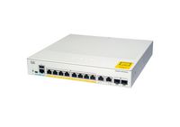 Cisco 8x 10/100/1000 Ethernet PoE+ port, 67W PoE budget, 2x 1G SFP and RJ-45 combo up links - W126079827