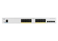 Cisco Managed L2, 24 x 10/100/1000 Ethernet ports, 4 x 1G SFP uplinks, ARM7 800 MHz, 56 Gbit/s - W126796630
