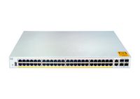 Cisco Catalyst C1000-48P-4G-L commutateur réseau Géré L2 Gigabit Ethernet (10/100/1000) Connexion Ethernet, supportant l'alimentation via ce port (PoE) Gris - W127004194