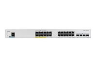 Cisco Catalyst C1000-24FP-4G-L commutateur réseau Géré L2 Gigabit Ethernet (10/100/1000) Connexion Ethernet, supportant l'alimentation via ce port (PoE) Gris - W127040311