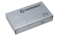 Kingston IronKey D300, 64GB, USB 3.0, IPX8, Serialised, Managed - W124856077