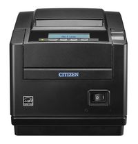 Citizen CT-S801III Thermal Printer, 500 mm/sec,58-83mm, LCD, self retracting cutter, USB + Option Slot, Black Case - W128830007