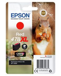 Epson Squirrel Singlepack Red 478Xl Claria Photo Hd Ink - W128822582