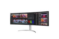 LG 49Wq95X-W Computer Monitor 124.5 Cm (49") 5120 X 1440 Pixels Ultrawide Dual Quad Hd White - W128823857