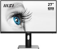 MSI Pro Mp273Qpde Computer Monitor 68.6 Cm (27") 2560 X 1440 Pixels Wide Quad Hd Led Black, Silver - W128824863