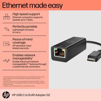 HP USB-C to RJ45 Adapter G2 - W128170473