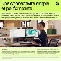 HP HP E27U G5 Computer Monitor 68.6 Cm (27") 2560 X 1440 Pixels Quad Hd Lcd Black - W128832067