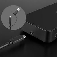 Lindy DST-Pro Universal, USB Type C and Type A Hybrid Laptop Docking Station 4K HDMI, 2x4K (DP or HDMI) - W128457018