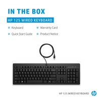 HP 125 Wired Keyboard (EN) - W126823548