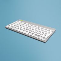 R-Go Tools Compact Break ergonomic keyboard, QWERTY (UK), bluetooth, white - W128444821