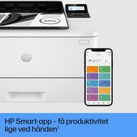 HP Laserjet Pro 4002Dw Printer, Print, Two-Sided Printing; Fast First Page Out Speeds; Compact Size; Energy Efficient; Strong Security; Dualband Wi-Fi - W128279032