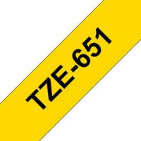 Brother Tze651 Label-Making Tape - W128348141