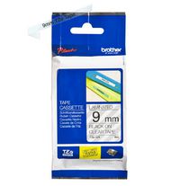 Brother 9mm Gloss Black on Clear Tape - W124686535