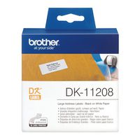 Brother Address Labels Large 400-Pack Size : 38 mmx 90 mm BROTHER QL 500/550 Large Address Labels 38 mmx 90 mm **400-pack** - W128445761
