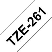 Brother TZE-261 TAPE 36 MM - LAMINATED 8M BLACK ON WHITE - W127005598