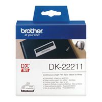Brother DK22211 WHITE CONTINUOUS FILM TAPE 29mm - MOQ 3 - W125148318