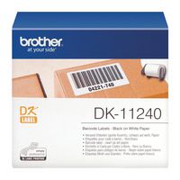 Brother Barcode Labels Black on White - W124748737