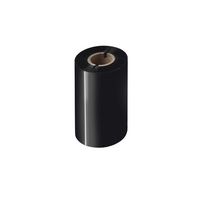 Brother Standard Wax Thermal Transfer Black Ink Ribbon, 110 mm x 300 m - W125507677