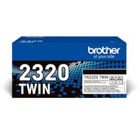 Brother TN2320 TWIN TONER FOR DLL - MOQ 3 - W128270332