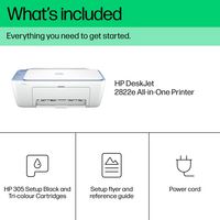 HP Deskjet 2822E All-In-One Printer, Color, Printer For Home, Print, Copy, Scan, Scan To Pdf - W128781184