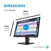 HP P22 G4 21.5inch Monitor FHD P22 G4, 54.6 cm (21.5"), - W128830759
